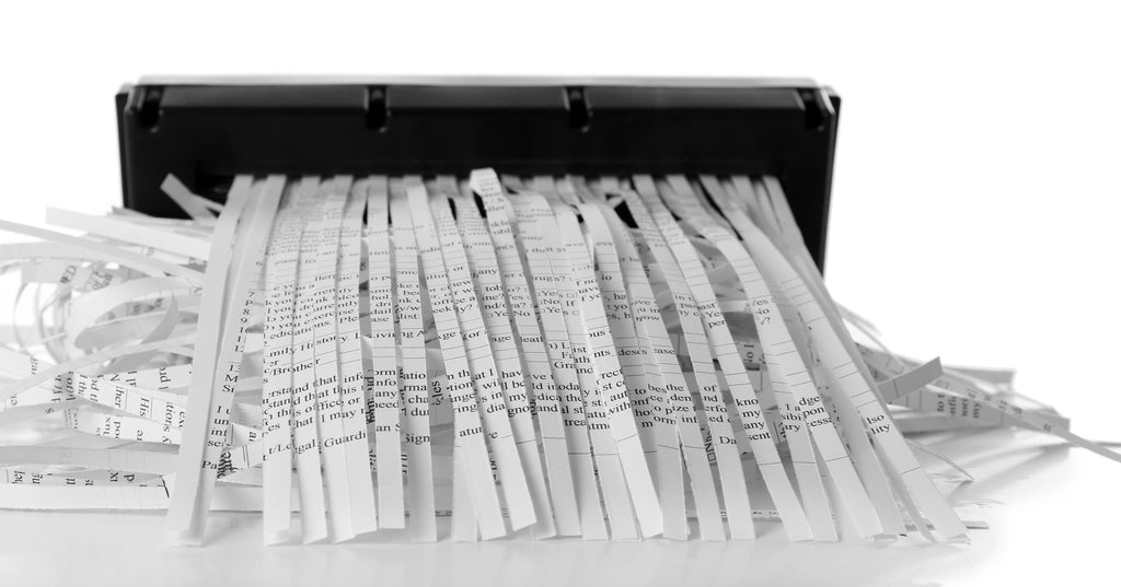 Why a Shredder is the Best Paper Organizer
