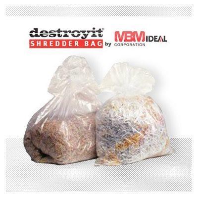 Shredder Supplies - Destroyit Shredder Bag 922 (100 Ct)